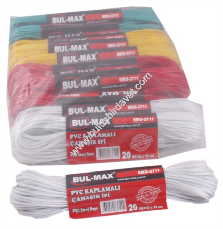 TESA ÇAMAŞIR İPİ 20 METRE PVC KAPLAMA BMX3711